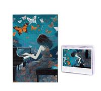 Puzzle per adulti puzzle in legno personalizzato 1000 pezzi foto puzzle ragazza che suona il pianoforte puzzle personalizzato puzzle matrimonio per compleanno, Natale