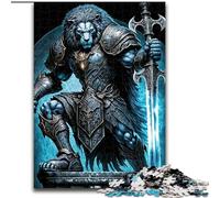 Puzzle per adulti, puzzle meccanico da 1000 pezzi raffigurante una tigre, ideale come decorazione da parete per la casa e come regalo per tutta la famiglia (dimensioni 50x75cm)