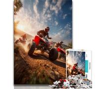 Puzzle per adulti Puzzle Mountain Cross-Country 1000 pezzi per adulti gioco educativo per compleanni Natale per età 14+ (26x38cm)