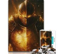 Puzzle per adulti raffiguranti cavalieri e guerrieri medievali, 1000 pezzi, difficili da completare ma divertenti e spiritosi, ideali come decorazioni per la casa e regali unici (50x75cm)