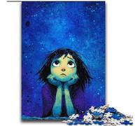 Puzzle per adulti "Ragazza che guarda il cielo", 2000 pezzi, modello da assemblare, ideale come regalo per tutta la famiglia, adatto per bambini dai 14 anni in su (70x100cm)