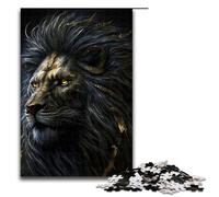 Puzzle per adulti "Re dei leoni della prateria", 1000 pezzi, puzzle in legno per bambini dai 12 anni in su, decorazione per la casa, 1000 pezzi