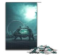 Puzzle per adulti Rinoceronte Acquario 1000 pezzi Puzzle in legno per adulti e bambini dai 12 anni in su 1000 pezzi