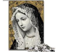 Puzzle per adulti "Ritratto di Maria Madre", 1000 pezzi, adatto a partire dai 14 anni, idee regalo per migliorare la memoria (50x75cm)