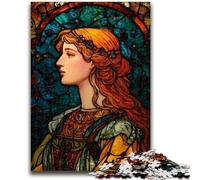 Puzzle per adulti Sacerdotessa Maya, puzzle da 1000 pezzi, stimolanti giochi di attività per famiglie, giocattolo fai da te per decorazioni murali per la casa, regali (75x50cm)