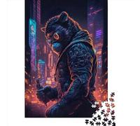 Puzzle per adulti Scimmia Umano9874 Puzzle da 1000 pezzi Puzzle di carta per età 18 anni in su Gioco impegnativo 1000 pezzi (38x26 cm)