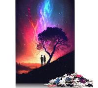 Puzzle per adulti "Scoperta della nebulosa celeste" da 520 pezzi. Interessante puzzle antistress per donne e uomini. 520 pezzi (52x38 cm).