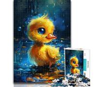 Puzzle per adulti, simpatico piccolo anatroccolo giallo, 1000 pezzi, per adulti e adolescenti, dai 14 anni in su, gioco impossibile, adulti e adolescenti, 26x38cm