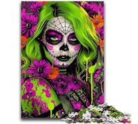 Puzzle per adulti Skullgirls Aiutano il cervello ad allenarsi Giocattoli avvincenti per coltivare la pazienza Adatto alle coppie 26x38cm
