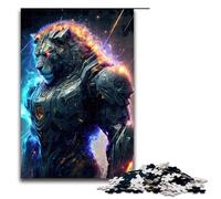 Puzzle per adulti Space Lions 1000 pezzi in legno per bambini dai 14 anni in su gioco impegnativo (75x50 cm)