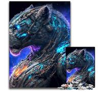 Puzzle per adulti Space Lions 1000 pezzi, puzzle per adulti Relax & Challenge, arte decorativa colorata per la casa, amici 50x75CM/19,68x29,52 pollici