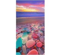 Puzzle per adulti, Spiaggia colorata, ciottoli (C ; 1000 Piece)