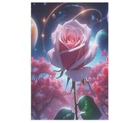 Puzzle Per Adulti Starry Sky Rose 1000 Pezzi Puzzles Giochi Giocattoli Educativi Per Bambini 12+ E Adulti 78×53cm