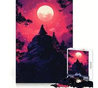 Puzzle per adulti "Strega della Notte" da 1000 pezzi, stimolante per il pensiero strategico e la concentrazione, ideale per evadere dalla realtà (38x26cm) Un regalo perfetto