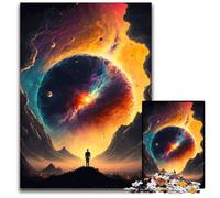 Puzzle per adulti Sunset Fantasy, 1000 pezzi, gioco di sfida mentale per adolescenti e interazione familiare, 26X38CM/10,23x14,96 pollici.