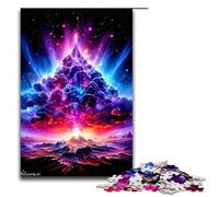 Puzzle per adulti "Tempesta di nubi vulcaniche" da 1000 pezzi, ottimo regalo, adatto per ragazzi dai 14 anni in su, 1000 pezzi.