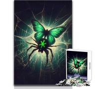 Puzzle per adulti "The Fight with A Spider" da 1000 pezzi, gioco educativo intelligente e divertente, regalo significativo e sentito, dimensioni 50x75cm