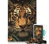 Puzzle per adulti Tiger King da 1000 pezzi, gioco di logica e abilità, per un divertimento lento e divertente, con tagli precisi, pezzi da collezione 38x52cm
