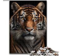 Puzzle per adulti "Tigre mi guarda negli occhi" Puzzle impossibili per adulti, dimensioni 50x75cm, perfetti per adolescenti e collezionisti, ideali come decorazione per la casa e regalo da viaggio.