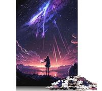 Puzzle per adulti Twilight Galaxy Anime Girl 1000 pezzi Puzzle difficili da risolvere per adulti per ragazzi o ragazze 1000 pezzi (75x50 cm)