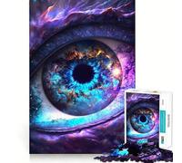 Puzzle per adulti "Universe Dragon Eye" da 1000 pezzi,gioco di logica,regalo,taglio di precisione,attività rilassante di gruppo al chiuso (38x52cm)