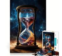 Puzzle per adulti "Universo del Tempo" da 1000 pezzi,gioco di logica,taglio di precisione,bordi lisci,regalo perfetto per riunioni di famiglia (50x75cm)