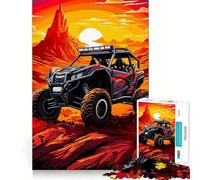 Puzzle per adulti UTV ATV Off Road da 1000 pezzi,gioco di logica,regalo,taglio di precisione,attività rilassante di gruppo al chiuso (38x26cm)