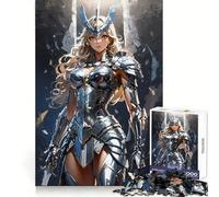 Puzzle per adulti Valchirie Might, 1000 pezzi, per migliorare la memoria, divertimento leggero, taglio di precisione, (50x75cm)