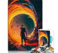Puzzle per adulti Viaggiatore nel tempo Puzzle da 1000 pezzi, Giocattoli educativi per l'apprendimento Giochi per famiglie Regalo di compleanno, Regali (50x75cm)
