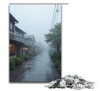 Puzzle per adulti Villaggio sull'acqua di Jiangnan nella nebbia mattutina Puzzle da 1000 pezzi Ottimo regalo Adatto per adolescenti dai 14 anni in su 1000 pezzi (38x26 cm)