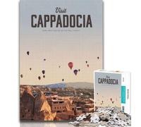 Puzzle per adulti Visita la Cappadocia Puzzle da 1000 pezzi per adolescenti e adulti, giochi educativi Decorazione per la casa Offerta come regalo per tutta la famiglia 75x50cm