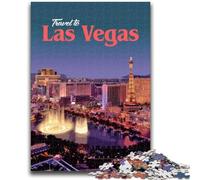 Puzzle per adulti "Visita Las Vegas" da 1000 pezzi, gioco per famiglie, antistress, sfida difficile, regalo per amici e parenti, 1000 pezzi (26x38cm)