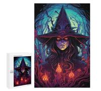 Puzzle Per Adulti1000 PCS Dark Witch's Enigma Puzzle Per Adulti Giochi Per Famiglie Ma Divertenti E Umoristici Aiutano Ad Allenare Il Cervello 1000 PCS