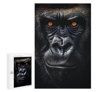 Puzzle Per Adulti1000 PCS Gorilla Ape Portrait Puzzle Rompicapo Gioco Di Assemblaggio Di Modelli Unici Per Compleanni E Regali 1000 PCS