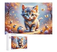 Puzzle Per Adulti1000 PCS Magical Forest Adventure with Cute Creatures Puzzle Per Adulti Giochi Per Famiglie Ma Divertenti E Umoristici Aiutano Ad Allenare Il Cervello 1000 PCS