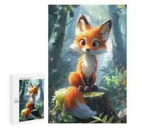 Puzzle Per Adulti1000 PCS Magical Forest Fox Adventure Puzzle Per Adulti Regalo Di Compleanno Difficile E Stimolante Regali Di Compleanno E Unici 1000 PCS