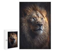 Puzzle Per Adulti1000 PCS Majestic Lion Boss Puzzle Per Adolescenti Gioco Rompicapo Migliora La Memoria Aiuta Ad Allenare Il Cervello 1000 PCS
