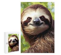 Puzzle Per Adulti1000 PCS Pixel Art Cute Sloth Puzzle Per Adulti Giochi Per Famiglie Sfida Difficile Attività Divertenti A Casa 1000 PCS