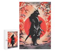 Puzzle Per Adulti1000 PCS Samurai Warrior Art Print Puzzle Per Adolescenti Per Divertimento in Famiglia Difficile E Stimolante Ottimo Regalo Per I Giocatori 1000 PCS