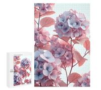 Puzzle Per Adulti1000 PCS Vintage Hydrangea Flowers Puzzle Per Adolescenti Gioco Rompicapo Migliora La Memoria Aiuta Ad Allenare Il Cervello 1000 PCS