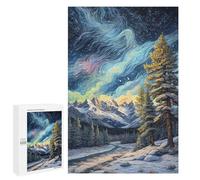 Puzzle Per Adulti1000 PCS Winter Landscape Puzzle Per Adulti Giochi Per Famiglie Sfida Difficile Attività Divertenti A Casa 1000 PCS