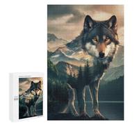 Puzzle Per Adulti1000 PCS Wolf Forest Husky Dog Puzzle, Rompicapo, Gioco Di Analisi E Logica, Ideale Come Regalo Per Tutta La Famiglia 1000 PCS