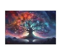 Puzzle Per Adulti1000pcs(75x50cm) Abstract Tree 2 Colors Puzzle Per Adulti Giochi Rilassanti Difficili Difficili Come Regali Per Tutta La Famiglia 1000pcs(75x50cm)