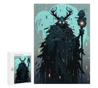 Puzzle Per Adulti300 PCS Epic Mysterious Druid Puzzle Rompicapo Gioco Di Assemblaggio Di Modelli Unici Per Compleanni E Regali 300 PCS