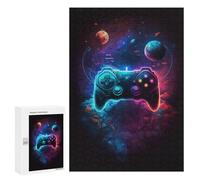 Puzzle Per Adulti300 PCS Galactic Gaming Joyride Puzzle Rompicapo Gioco Di Assemblaggio Di Modelli Unici Per Compleanni E Regali 300 PCS