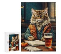 Puzzle Per Adulti300 PCS Intelectual Cute Cat Puzzle Rompicapo Gioco Di Assemblaggio Di Modelli Unici Per Compleanni E Regali 300 PCS