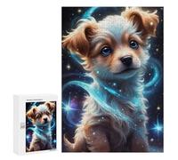 Puzzle Per Adulti300 PCS Magical Puppy in Space Puzzle Per Adolescenti Gioco Rompicapo Migliora La Memoria Aiuta Ad Allenare Il Cervello 300 PCS