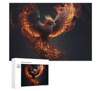 Puzzle Per Adulti300 PCS Phoenix Rising Firebird Artwork Puzzle Per Adolescenti Gioco Rompicapo Migliora La Memoria Aiuta Ad Allenare Il Cervello 300 PCS