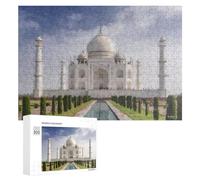 Puzzle Per Adulti300 PCS Taj Mahal's Majestic Beauty Puzzle Per Adolescenti Gioco Rompicapo Migliora La Memoria Aiuta Ad Allenare Il Cervello 300 PCS