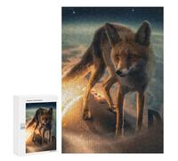 Puzzle Per Adulti300 PCS The Fox on The Rocket Puzzle Per Adulti Giochi Per Famiglie Sfida Difficile Attività Divertenti A Casa 300 PCS